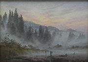 Caspar David Friedrich The morning oil painting reproduction